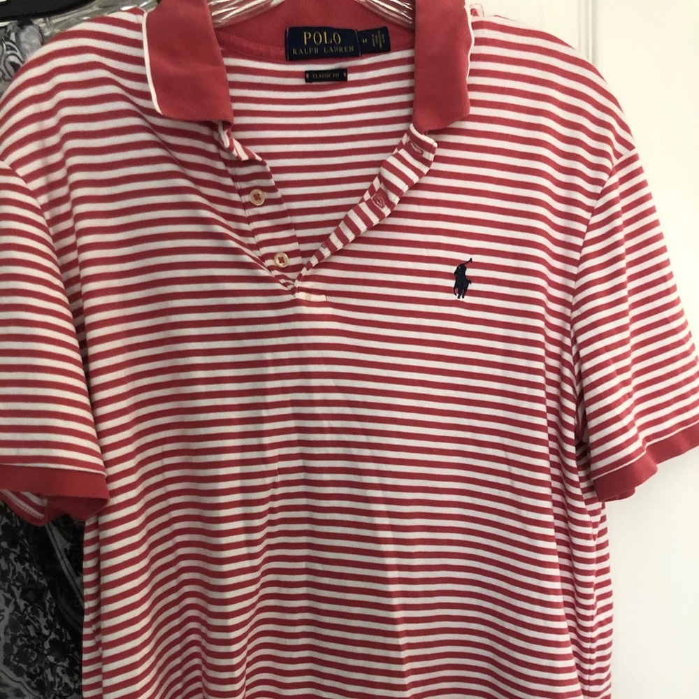 Polo by Ralph Lauren stripped polo medium
